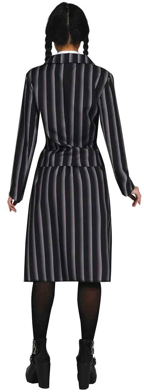 Disfraz de Miércoles Estudiante Nevermore para Mujer Miércoles Addams Guirca